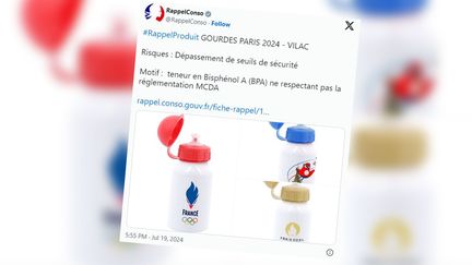 سحب زجاجات المياه Vilac Paris 2024 من جميع أنحاء فرنسا بسبب ارتفاع نسبة مادة البيسفينول أ