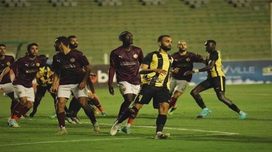 التعادل الايجابى يسيطر على مباراة المقاولون العرب وسيراميكا كيلوباترا